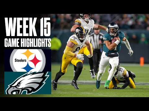 Steelers vs Eagles | Week 15 Highlights