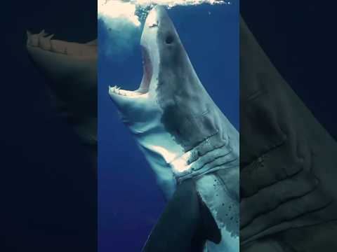 Monster Shark Caught On Camera || #shark #tigershark #ocean #sea #scary #trending #shorts