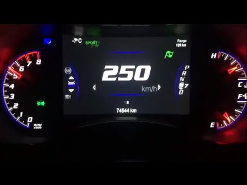 Jeep Grand Cherokee Trackhawk Acceleration 0-250 6.2l V8 SOUND