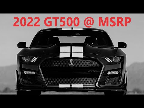 Just Put a Deposit on a 2022 GT500 CFTP at MSRP