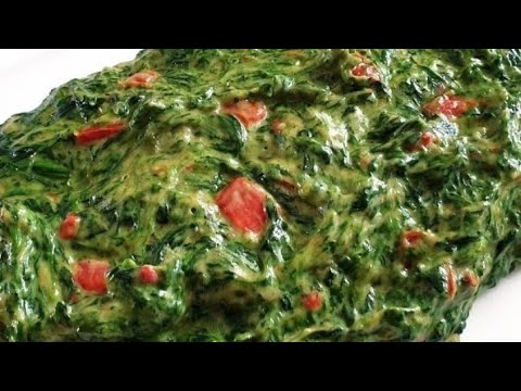 CREAMED SPINACH RECIPE || HOW TO MAKE CREAMED SPINACH || SPINACH RECIPES