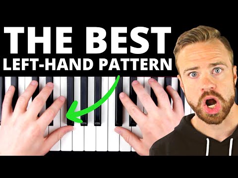 The BEST Left Hand Piano Pattern By FAR... (my "Secret Sauce")