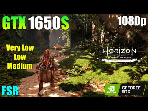 Horizon Forbidden West - GTX 1650 Super - Well Playable?