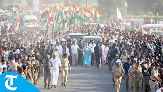 LIVE: #BharatJodoYatra resumes from Samvidhan Chauk, Jalgaon Jamod