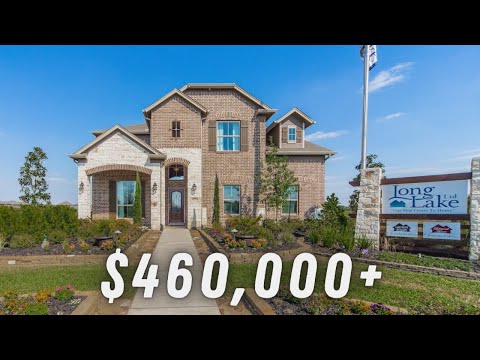 LONG LAKE LTD. INSIDE BEAUTIFUL LAKEVIEW 580 MODEL HOUSE, CYPRESS | WIN NGUYEN - TEXAS NEW HOME PRO