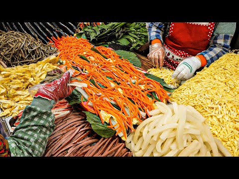 Foods that stimulate your appetite! popular korean street food video collection!