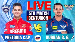 🔥SA20 Live: Pretoria vs Durban | 5th Match | Live Cricket Score & Commentary