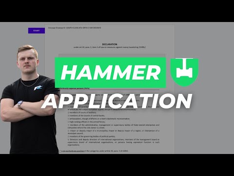 Filling out your Application (Hammer by Alaric Securities)