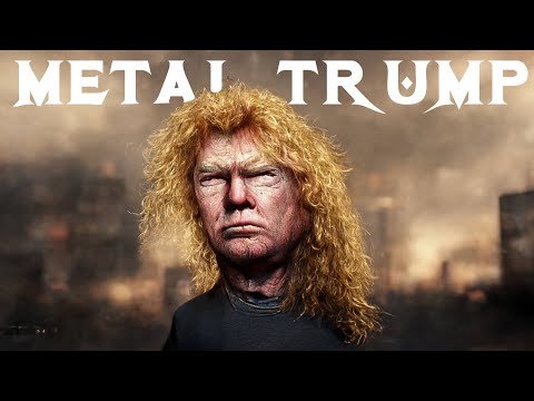 Metal Trump Makes BIG ANNOUNCEMENT, Covers Megadeth Song