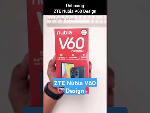 Unboxing ZTE Nubia V60 Design | Hp 1 Jutaan Terbaik Nubia #ztenubiav60design #nubiav60 #nubia