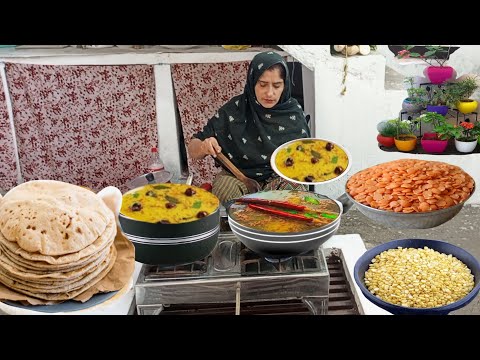 Village Life | Gaon Main Dophar Ka Khana Special Dal Recipe Ke Sath | Irma's family vlogs