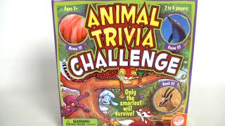 Animal Trivia Challenge Game from MindWare