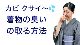 クサっ！しまいっぱなしだった着物【着物についた臭い対策】カビ臭さ、キツイにおいを取る方法