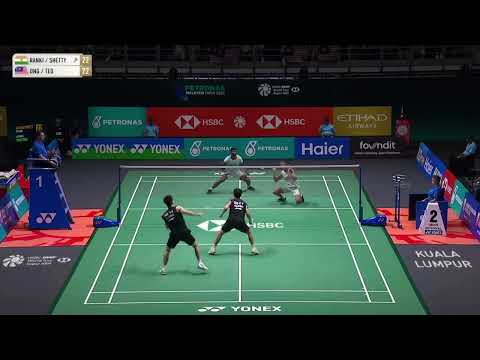 Ranky Redi/Chirag Shetty (India) Vs Ong Yew Sin/Teo Ee Yi (Malaysia) | Petronas Malaysia Open 2025