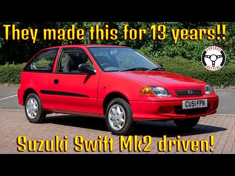 They made this for 13 years! Mk2 Suzuki Swift goes for a drive