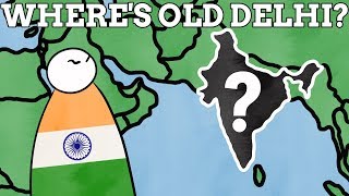 Where's Old Delhi?