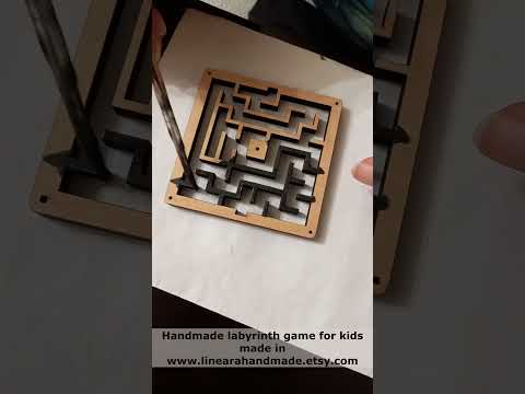 Unwind with Our Wooden Labyrinth Game: The Perfect Stress Relief Gift for Adults