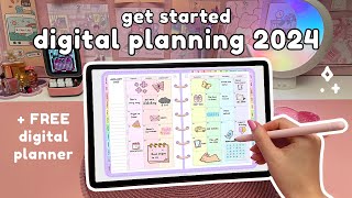 How to Plan on your iPad or Samsung Tablet ✏️✨ + FREE Digital Planner 2024 💗 Digital Planning