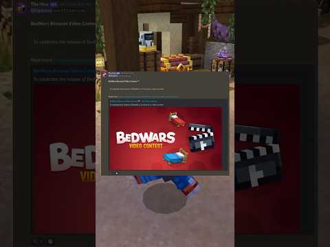 The Winner Of Hives Bedwars Video Contest