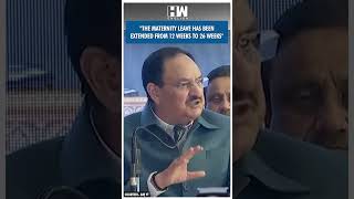 #Shorts | "The maternity leave has been.." | JP Nadda | BJP | Delhi Women | Election 2025 | Kejriwal