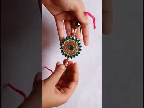 Tutorial Rakhi Making Ideas|#viral #shorts #rakhi |