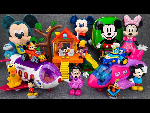 Satisfying with Unboxing Disney Junior Minnie Mouse Airplane Playset | Review Toys ASMR