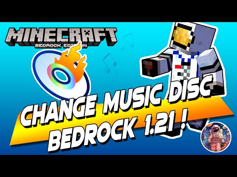 How to Create Your Own MUSIC DISCS! AWESOME Minecraft BEDROCK 1.21 Tutorial