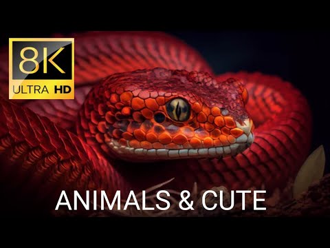 LIFE OF ANIMALS 8K ULTRA HD JUNGLE WILDLIFE VIDEO