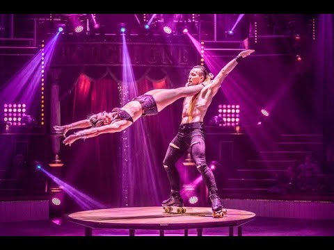 Roller Skating Duo Top Class Circus Sexy Act Variety  Cabaret Event Speed Danger