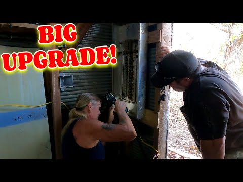 DOING A REWIRE TO HELP OUR FRIENDS farm, tiny house, homesteading, RV life, RV living|