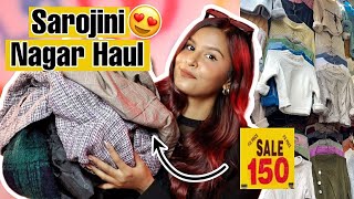 *HUGE* Sarojini Nagar Haul😍✨/ Try-On Winter Collection!