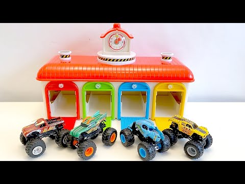 MONSTER JAM | GRAVE DIGGER | HOT WHEELS MONSTER TRUCKS | EL TORO LOCO | DISNEY | LIGHTNING MCQUEEN