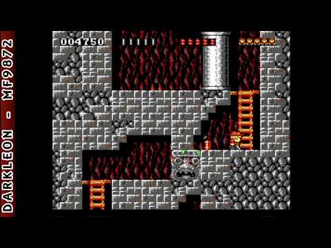 Rick Dangerous © 1989 Core Design - PC DOS - Gameplay