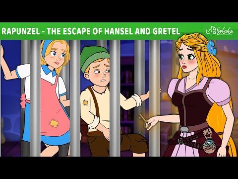 Rapunzel with Hansel and Gretel 🍭 | Bedtime Stories for Kids in English | Fairy Tales