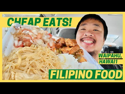 Delicious Cheap Eats Filipino Food in Waipahu Hawaii