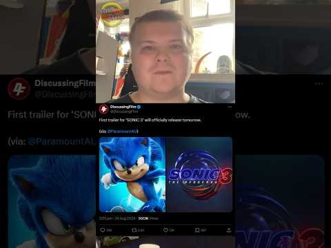 SONIC MOVIE 3 TRAILER TOMORROW!!! #SonicMovie3 #SonicMovie #SonicMovie2 #Shadow #ShadowTheHedgehog