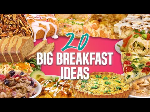 20 Breakfast Recipes for a Crowd | Holiday Breakfast and Brunch Recipe Compilation