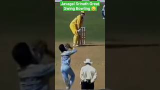 Javagal Srinath Unplayable Seam Bowling #shorts