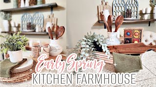 Early Spring Decor Ideas. Kitchen Farmhouse Decor. Target 2024.