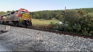 Buckingham Branch Railroad renders a horn salute