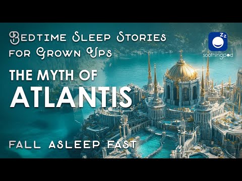 Bedtime Sleep Stories | 🔥 The Myth of Atlantis | Sleep Story for Grown Ups | Greek Mythology Stories