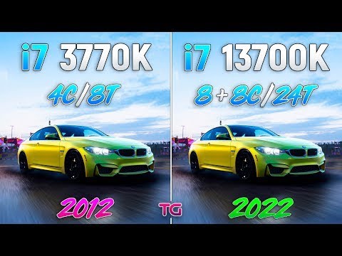 i7 3770K vs i7 13700K - 10 Years Difference