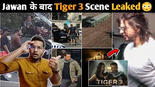 Jawan के बाद Tiger 3 Scene Leaked Salman khan Katrina kaif Most Awaited Movie, SRK Cameo Tiger 3