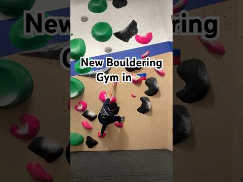 New Bouldering Gym in the Philippines! 😍🇵🇭