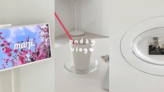 🏠 onday room vlog ・ LG가전 들어오는 날 ・ 택배 언박싱 ・ 집꾸미기 ・ 오늘의집 ・ 생화택배