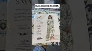 SAYA lawn 2025 printed suit volume 1 summer collection 2025 #luxurylawn #originallawn #lawnsuits