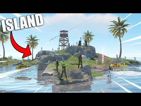 Rust Last to Leave Island Keeps ENTIRE Server (100 Players)