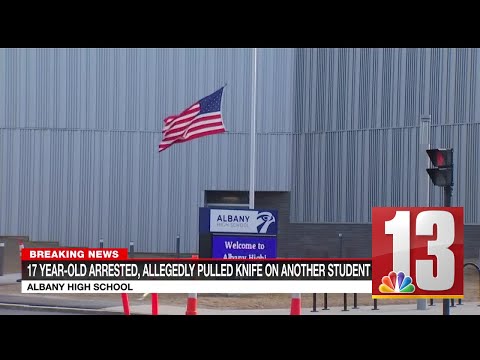 Police: Albany officer draws weapon after student displays knife in school