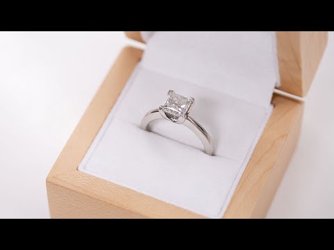 Princessa: Princess Cut Diamond Solitaire | The Village Goldsmith