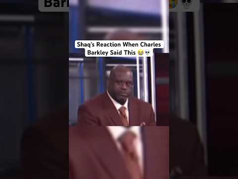 Shaq’s Reaction When Barkley Said This…